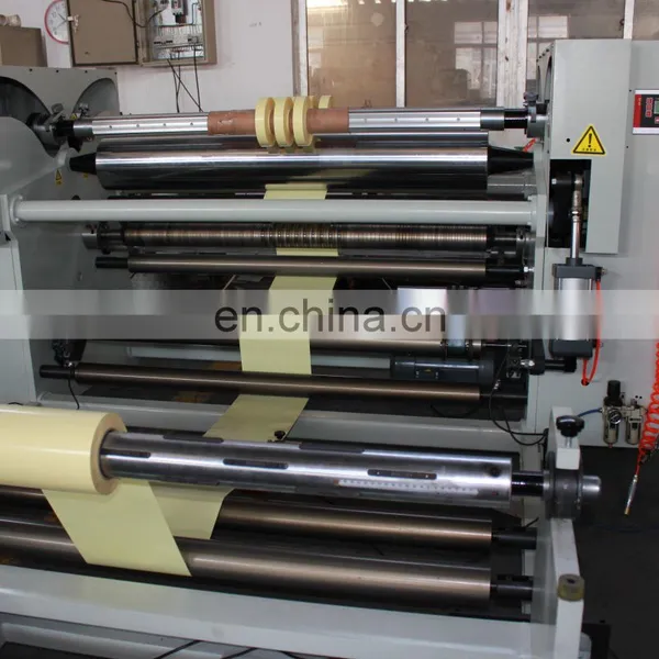 Automatic TPE Film Nomex Paper Slitting Machine Slitting Rewinder 33 Production Capacity 600/800mm +/_0.1mm 150m/min 400mm 6kw photo-2