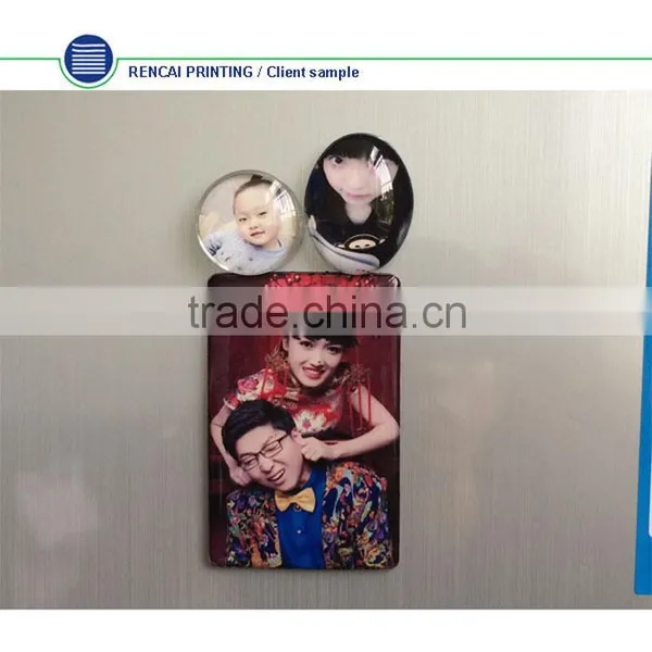 Souvenir Gift Magnetic Puzzle Epoxy Plastic Polyresin Fridge Magnet photo-5