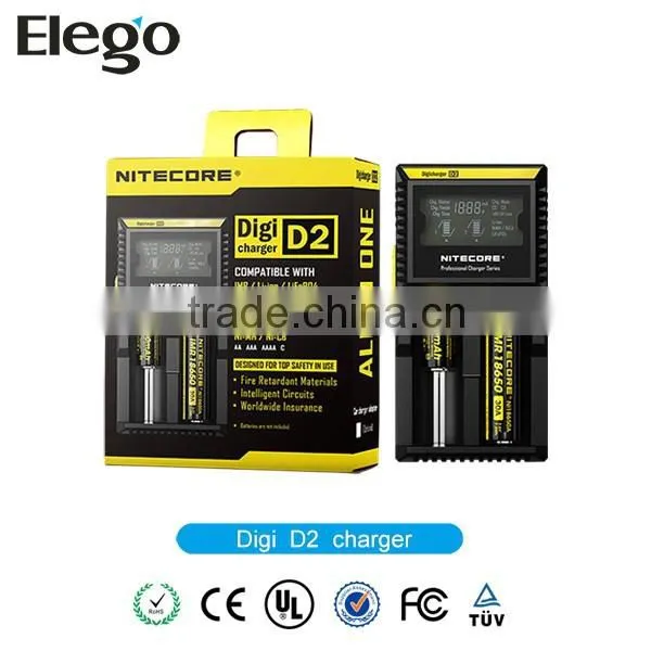 Wholesale High Quality Charger Nitecore D2 for 26650 Battery
