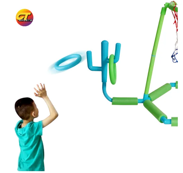 Water basketball, water ring throwing game