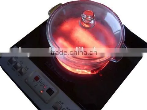4mm Black Glass Ceramic/Durable Black Ceramic Plate photo-2