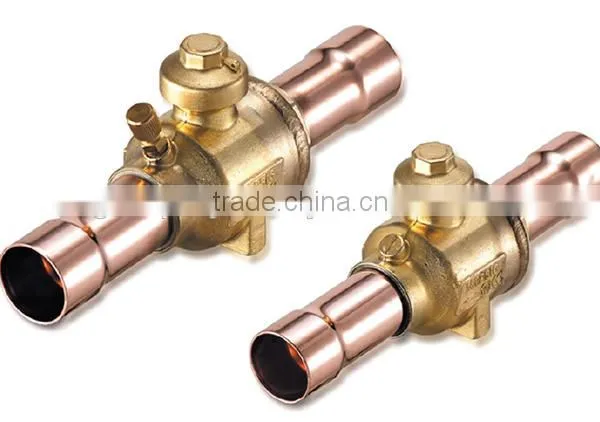 Refrigerant Ball Valve With Access Port