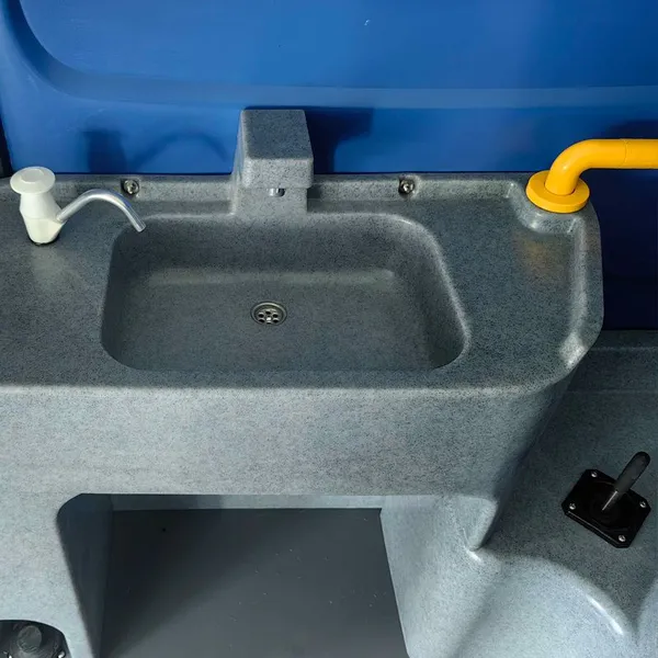 Accessible Mobile Toilet With Handrails photo-2