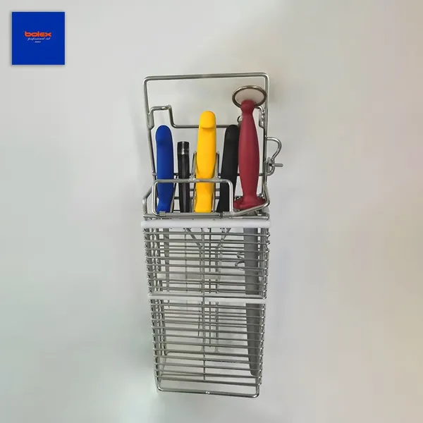 304 Butcher Knives Holder Stainless Steel Basketstorage S Size, knife cage & knife basket & Kitchen Racks produced by BOLEX CUTLERY China