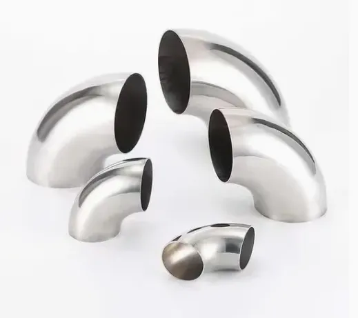 Stainless Steel Industry Fitting 90 45 Degree Weld Seamless Elbow for Industrial Equipment