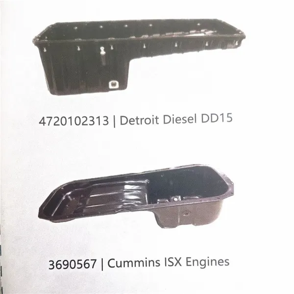 High Quality Engine Parts Oil Pan/ Sump 23522279 Suitable For Detroit