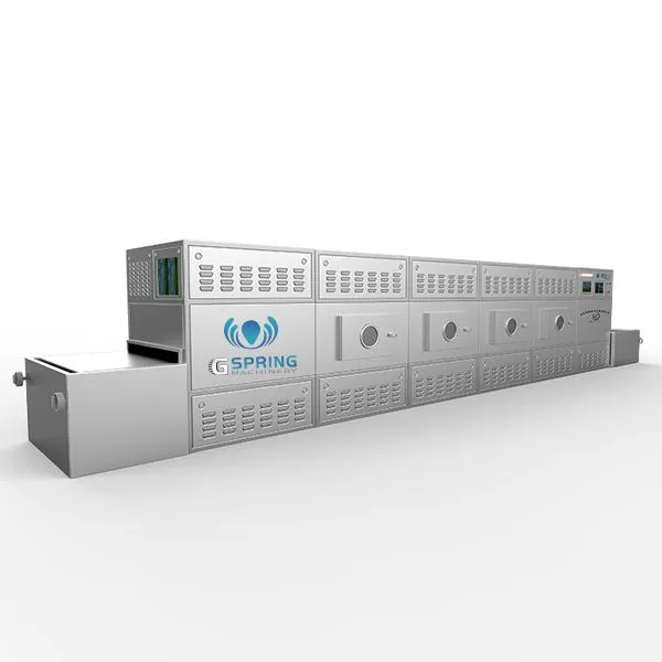 Tunnel Industrial Microwave Dryer for Coal and Construction Materials Continuous Belt Type photo-4