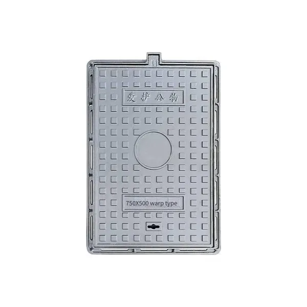 Lubao Manufacturer of Ductile Iron Square Manhole Covers 750*500 for Inspection Wells, Municipal Communication, Heavy-duty Rain and Sewer Drainage Outlets photo-5
