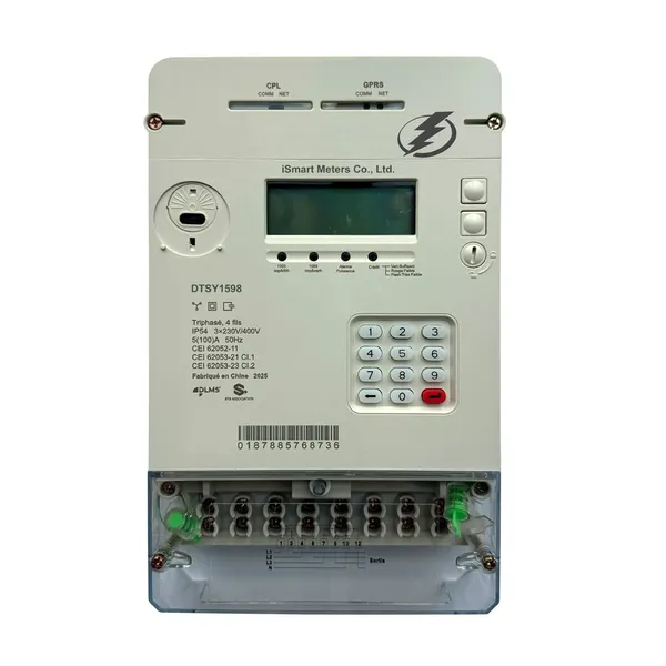 DTSY1598 Three Phase Smart Prepaid Energy Meter