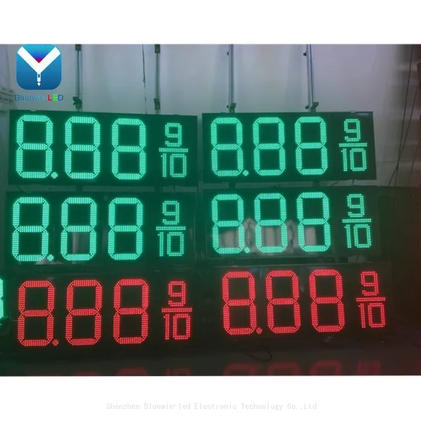 OEM ODM Programmable Digital Petrol Price Display Outdoor Weatherproof LED Gas Price Sign Supplier photo-5