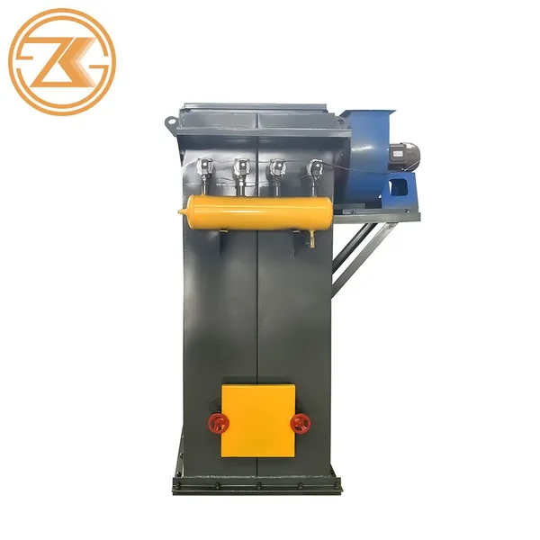 Zhengkang Industrial Baghouse Dust Collector Pulse Jet Bag Dust Removal Equipment For Factory Flue Gas Treatment photo-5