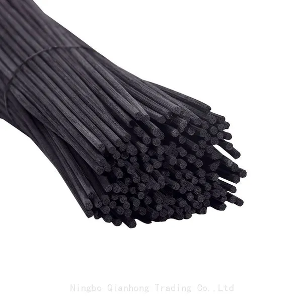 Dyed Black Color 3mm Diameter Rattan Sticks Reed Diffuser Stick Rattan Reeds Wood Reeds Stick photo-5