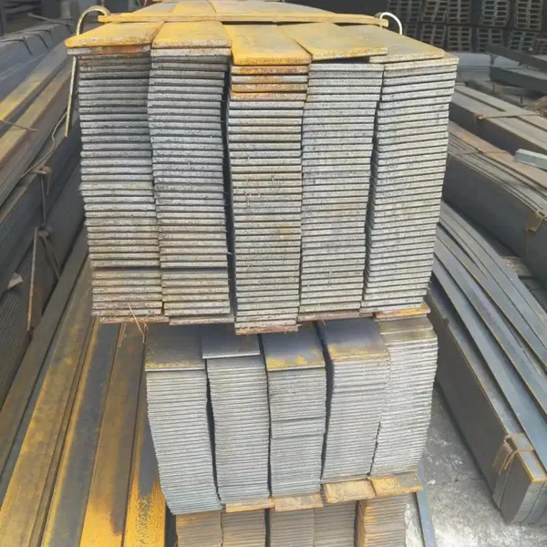 High Quality Hot Rolled Flat Steel Bar Q235B SS400 Carbon Flat Bar Ready Stock photo-5