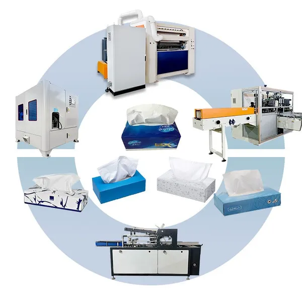 Stable Performance Factory Wholesale V Fold Facial Tissue Paper Making Machine 300-1900 Sheets/Minute 110V-440V Customizable