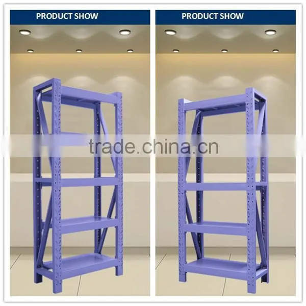 Practical Furniture Metal Shelf 4 Tier Good Warehouse Rack photo-5