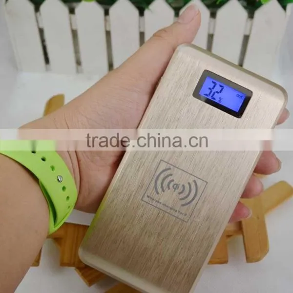 Wireless Usb Charger Power Bank/qi Wireless Charger/12000mAh photo-2