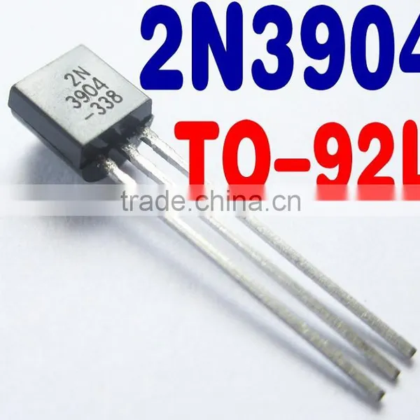 2N3904 Triode 0.2A/40V Power Transistor TO-92