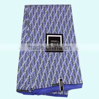 Low Price High Quality African Real Wax Fabric for Ladies Clothing W71