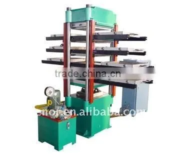 Rubber Tile Vulcanizing Press / Rubber Flooring Tile Vulcanizer