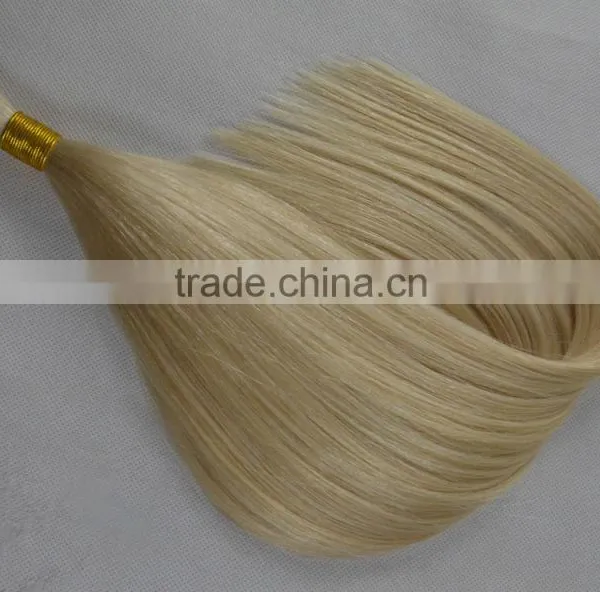 Europea Virgin Hair Bows Bulk, Blonde Remy Hair for Weaving Supplier's Choice photo-4