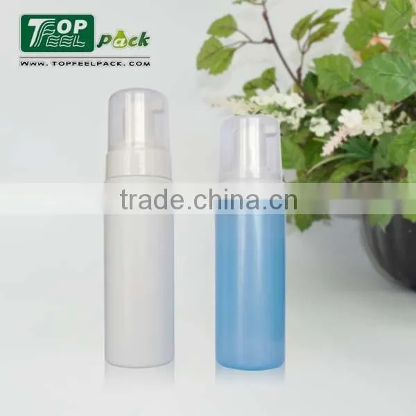 shaving foam cosmetic plastic bottle 200ml