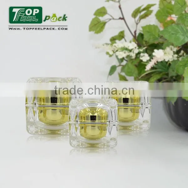 See-through Acrylic Material Cosmetic Skincare High End Cream Jar for Brand 30ml photo-4