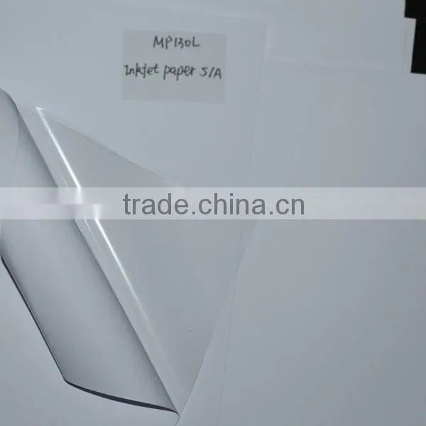High Tack Self Adheisve 128g Matte Coated Paper photo-4