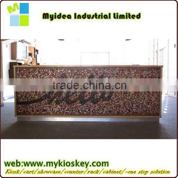Indoor Led Illuminated Furniture/nightclub Led Bar Counter Coffee Bar Counter photo-3