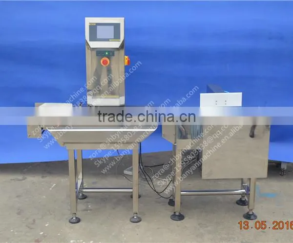 Shanghai Factory Price Food Snack Automatic Weight Checker Machine 0086-18321225863 BY-XBC photo-2