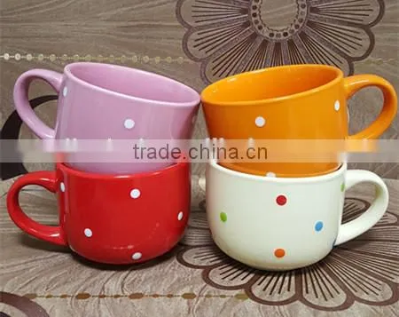 500 ML Thick White Stoneware Ceramic Soup Bowl With Handle Quality Choice photo-5