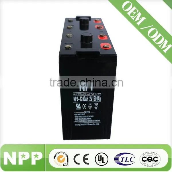 2v1200ah Lead Acid Battery for Solar System photo-4