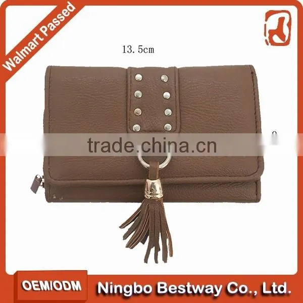 Fashion Leather Teen Wallets/Faux Leather Travel Wallet /Cheap Wallets for Girls photo-2