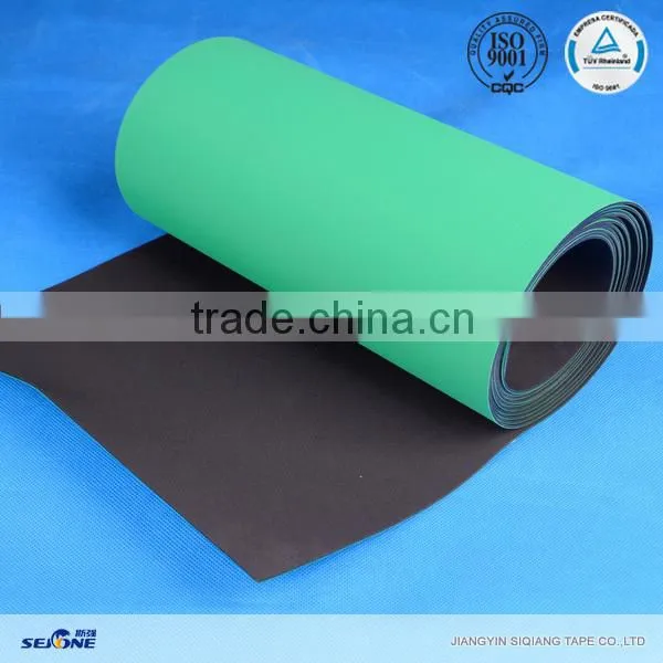 1.5MM Green/black High Elasticity Power Transimission Belt for Print Machinery