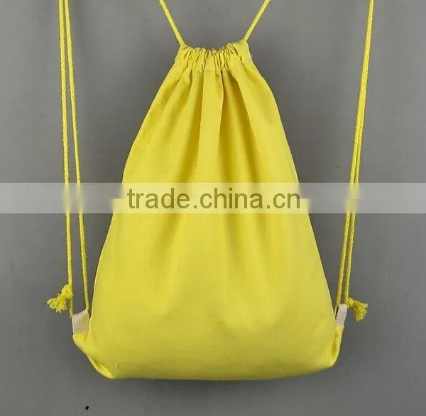 Wholesale Canvas Cotton Drawstring Bag With Various Colors photo-4