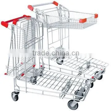 China Manufacturer Flat Warehouse Trolley photo-4
