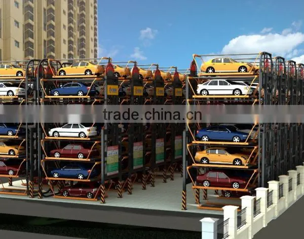 China Rotary Parking System for Sedan photo-6