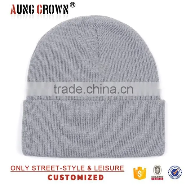 Plain Unisex Beanie Hat/new Design Winter Beanie Hat