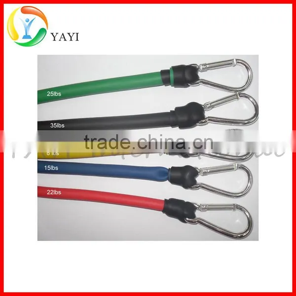 Best Heavy Duty Anti-Snap 11 PCS Resistance Band Set Quality Choice photo-4