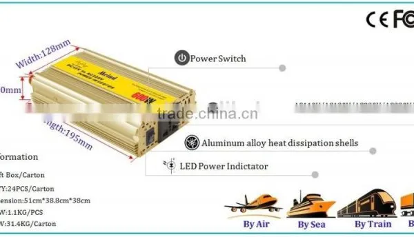 Hot Sell Meind 1000W True Pure Sine Wave Inverter With UPS and AC Charge photo-3