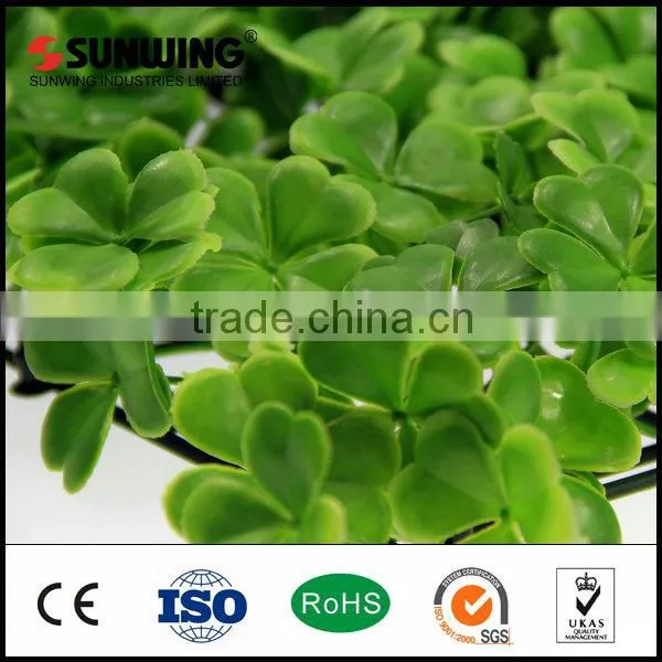 Outdoor Artificial Boxwood Wreath Leaf Plastic Hedge Green Plants photo-3