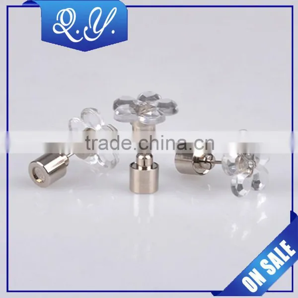 E408 Colorful Light Cheap Wholesale Stud Kendra Scott Inspired Earring Cuff, Fancy Earring Designer Jewelry photo-2