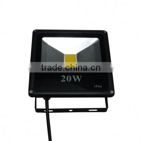LED 20W IP66 Integrated Cool White Black AC85-265V Outdoor Led Flood Light photo-2