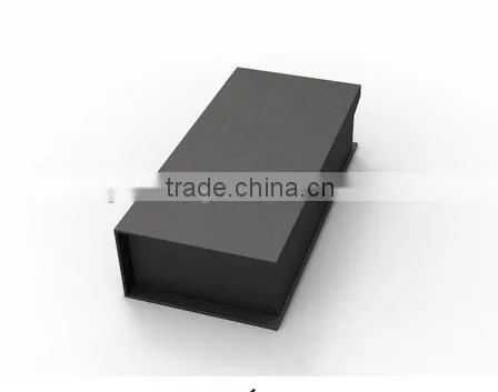 Custom Logo Designed Upscale Gift Box,black Paperboard Packing Box for Gift photo-3