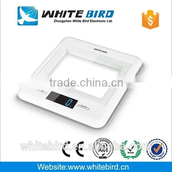 5kg/1g LCD Electronic Digital Tempered Glass Kitchen Scales photo-2