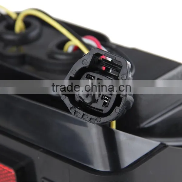 Smoke Lens Jeep Wrangler 07-15 JK LED Brake Tail Lights Bulb Assembly Conversion Rear Turn Singal Reverse Lights photo-4