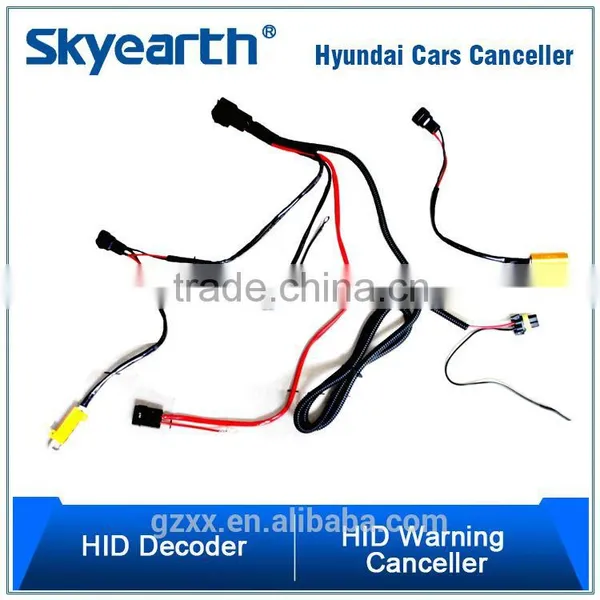 Best Quality h4 Single Resistor Hid Relay Harness h4 Wire Fog Light Relay Harness photo-4