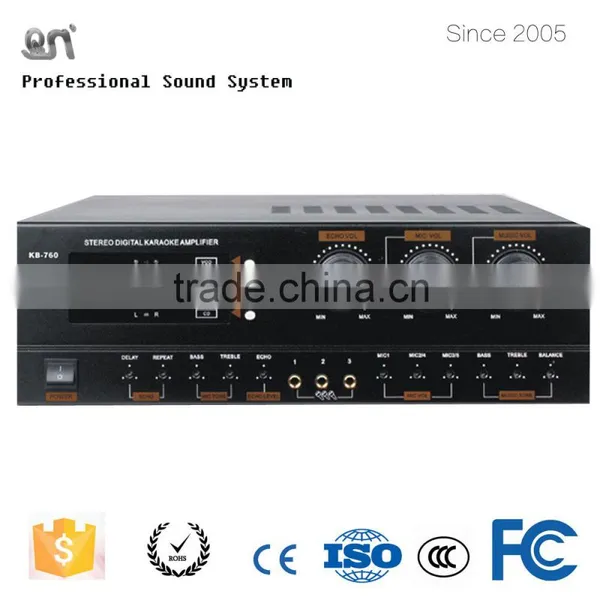 200w Sound Box Ktv Audio Mixing Karaoke Amplifier