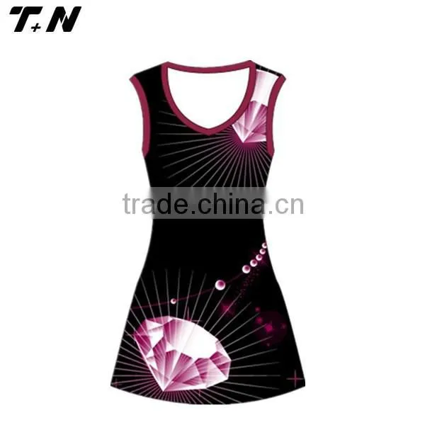 Custom Design Sublimated Women Netball Wear photo-3