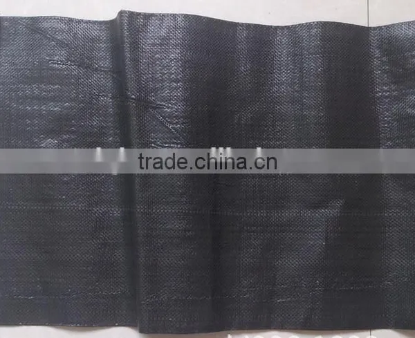 Black Woven pe Sack Bags Made in China photo-2