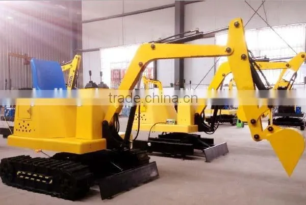 Park Amusement Children's Game Rides Mini Excavator for Sale